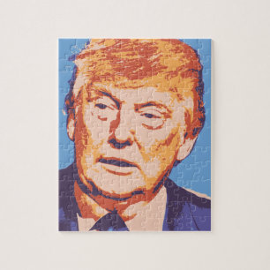 Oange Donald Trump Puzzle