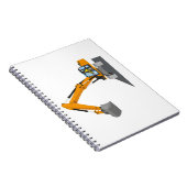 Oanger Kettenbagger Notizblock (Rechte Seite)