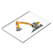 Oanger Kettenbagger Notizblock (Linke Seite)