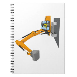 Oanger Kettenbagger Notizblock