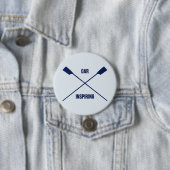 Oar inspirierend Slogan und Kreuzschiff Button (Beispiel)