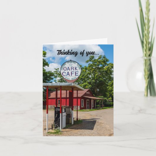 Oark Gas Pumps Card denken Sie an Ihre Karte (Vorderseite)