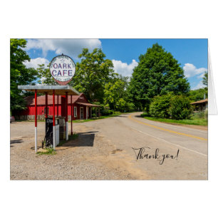 Oark Gas Station Danke Karte