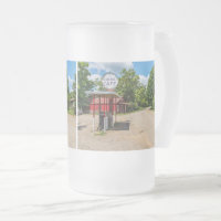 Oark Gas Station Mattiert Glass Beer Tasse