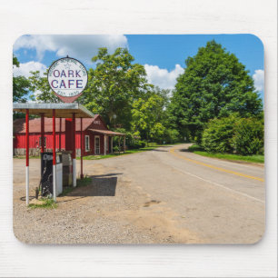 Oark Gas Station Mousepad