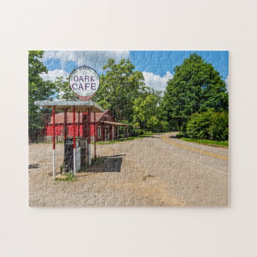 Oark Gas Station Puzzle (Horizontal)