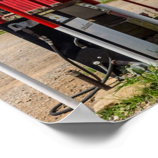 Oark-Gaspumpen Poster (Ecke)