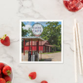 Oark-Gaspumpen Serviette (Beispiel)