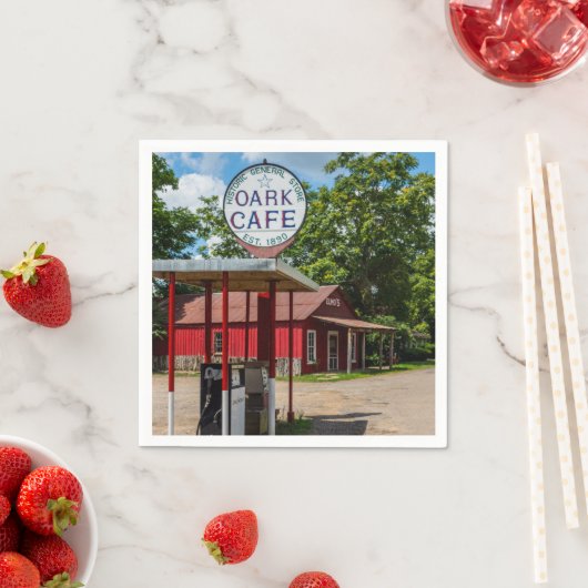 Oark-Gaspumpen Serviette (Beispiel)