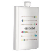 Oars im Vintagen Stil Flachmann (Rechts)