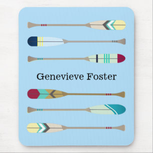 Oars im Vintagen Stil Mousepad