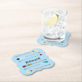 Oars im Vintagen Stil Untersetzer (Vor Ort)