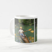 Oarsmen von Gustave Caillebotte, Vintage Kunst Kaffeetasse (Vorderseite Links)