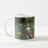 Oarsmen von Gustave Caillebotte, Vintage Kunst Kaffeetasse (Links)