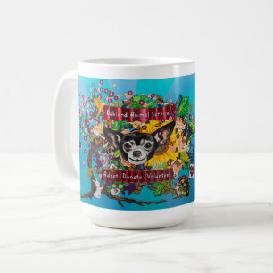 OAS Chihuahua-Wandkaffee-Tasse Kaffeetasse