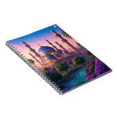 Oase des Minaret Castle Spiral Notebook Notizblock (Rechte Seite)