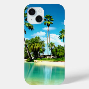 Oase des tropischen Blicks 3 Case-Mate iPhone Hülle