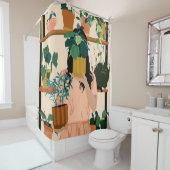 Oase Duschvorhang (Beispiel)