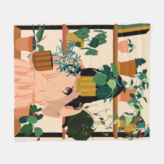 Oase Fleecedecke (Vorderseite (Horizontal))