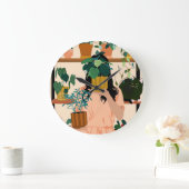 Oase Große Wanduhr (Zuhause)