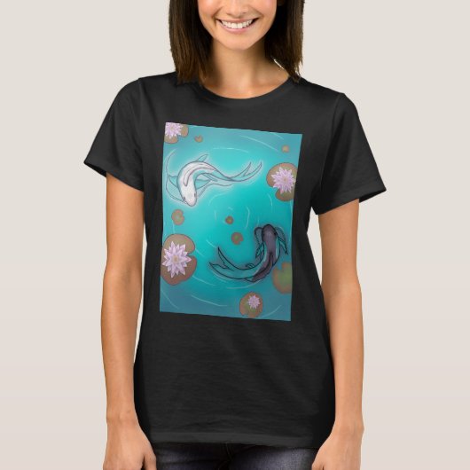 Oase Koi T-Shirt (Vorderseite)