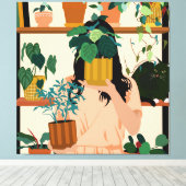 Oase Leinwanddruck (Insitu (Holzboden))