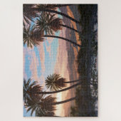 Oase (Morgendämmerung) Puzzle (Vertikal)