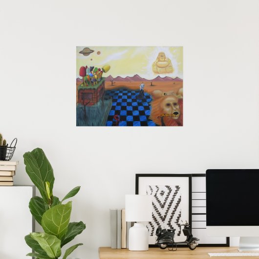 Oase Poster (Heimbüro)