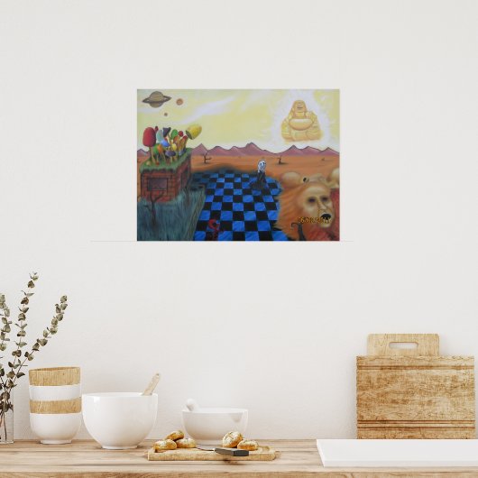 Oase Poster (Küche)