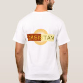 Oase TAN T-Shirt (Rückseite)