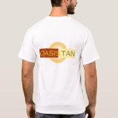 Oase TAN T-Shirt (Rückseite)