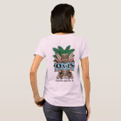 Oase Tiki Bar und Grill-T - Shirt (Damen) (Schwarz voll)