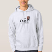 Oase Tiki Bar und GrillHoodie (Licht) Hoodie (Vorderseite)