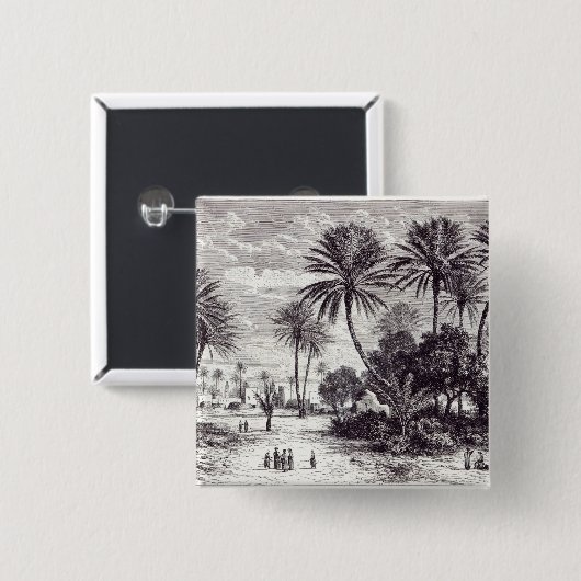 Oase von Gafsa: Tunis Button (Vorne & Hinten)