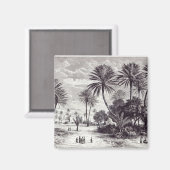 Oase von Gafsa: Tunis Magnet (Vorderseite/Rückseite)