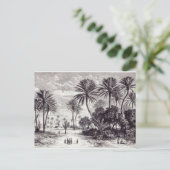 Oase von Gafsa: Tunis Postkarte (Stehend Vorderseite)