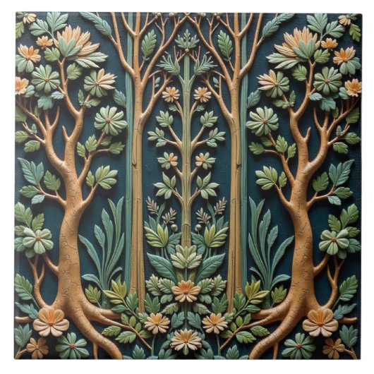 Oasis Deep Forest Fliese (Vorderseite)