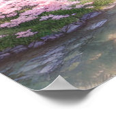 Oasis Hinter dem Tempel Poster (Ecke)