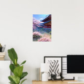 Oasis Hinter dem Tempel Poster (Heimbüro)