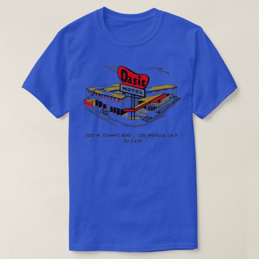 Oasis Motel T-Shirt (Design vorne)