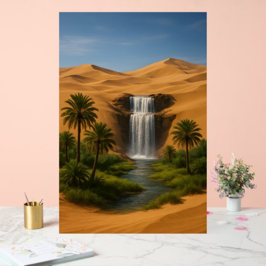 Oasis of Hope Acrylschild (Hochzeit)
