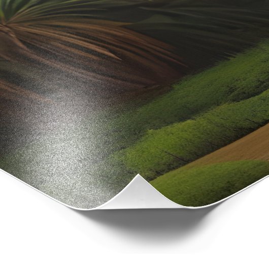 Oasis of Hope Fotodruck (Ecke)