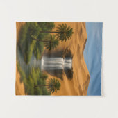 Oasis of Hope Wandteppich (Vorderseite (Horizontal))