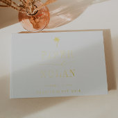 OASIS | Palm Modern Minimalist Wedding Gästebuch
