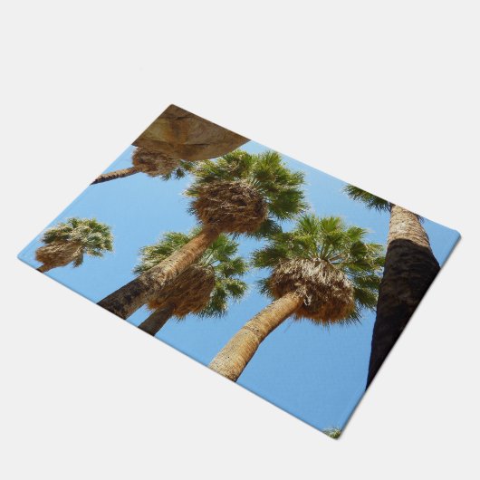 Oasis Palms am Joshua-Tree-Nationalpark Fußmatte (Schrägansicht)