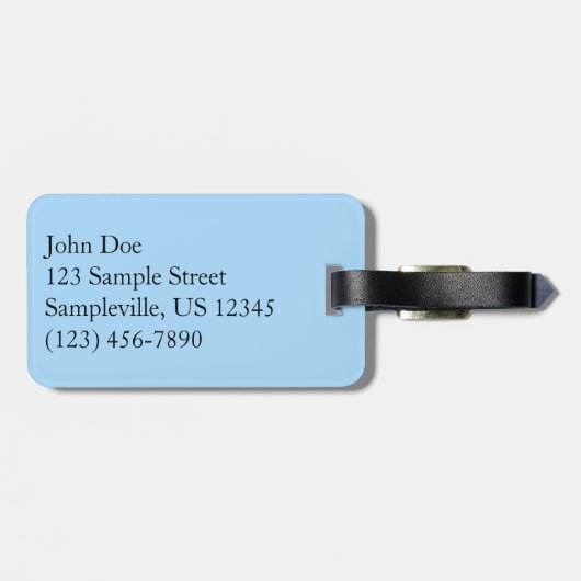 Oasis Palms am Joshua-Tree-Nationalpark Gepäckanhänger (Rückseite horizontal)