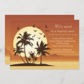 Oasis Sunset Moving Announcement Ankündigung (Vorne/Hinten)