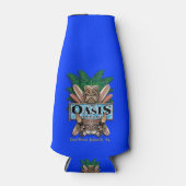 Oasis Tiki Bar and Grill Flasche Cooler Flaschenkühler (Vorderseite)