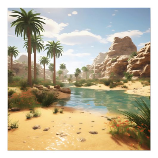 Oasistag Fotodruck (Vorne)