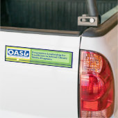 OASL Logo-Motto-Autoaufkleber Autoaufkleber (Auf Lkw)